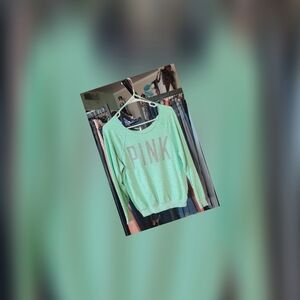 Mint Green PINK Sweatshirt